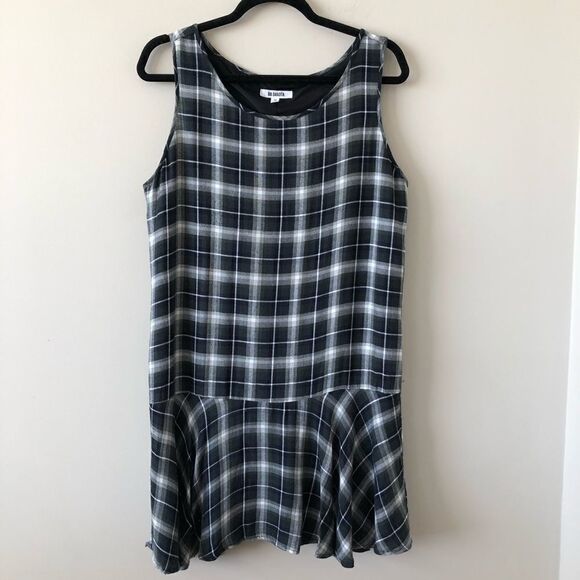 Bb Dakota Reyes Plaid Dress - Medium - Picture 1 of 8